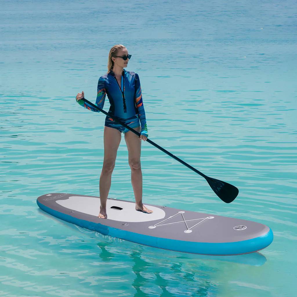 A new experience of stand-up inflatable paddle board: a journey to the future combining environmental protection, fun and technology